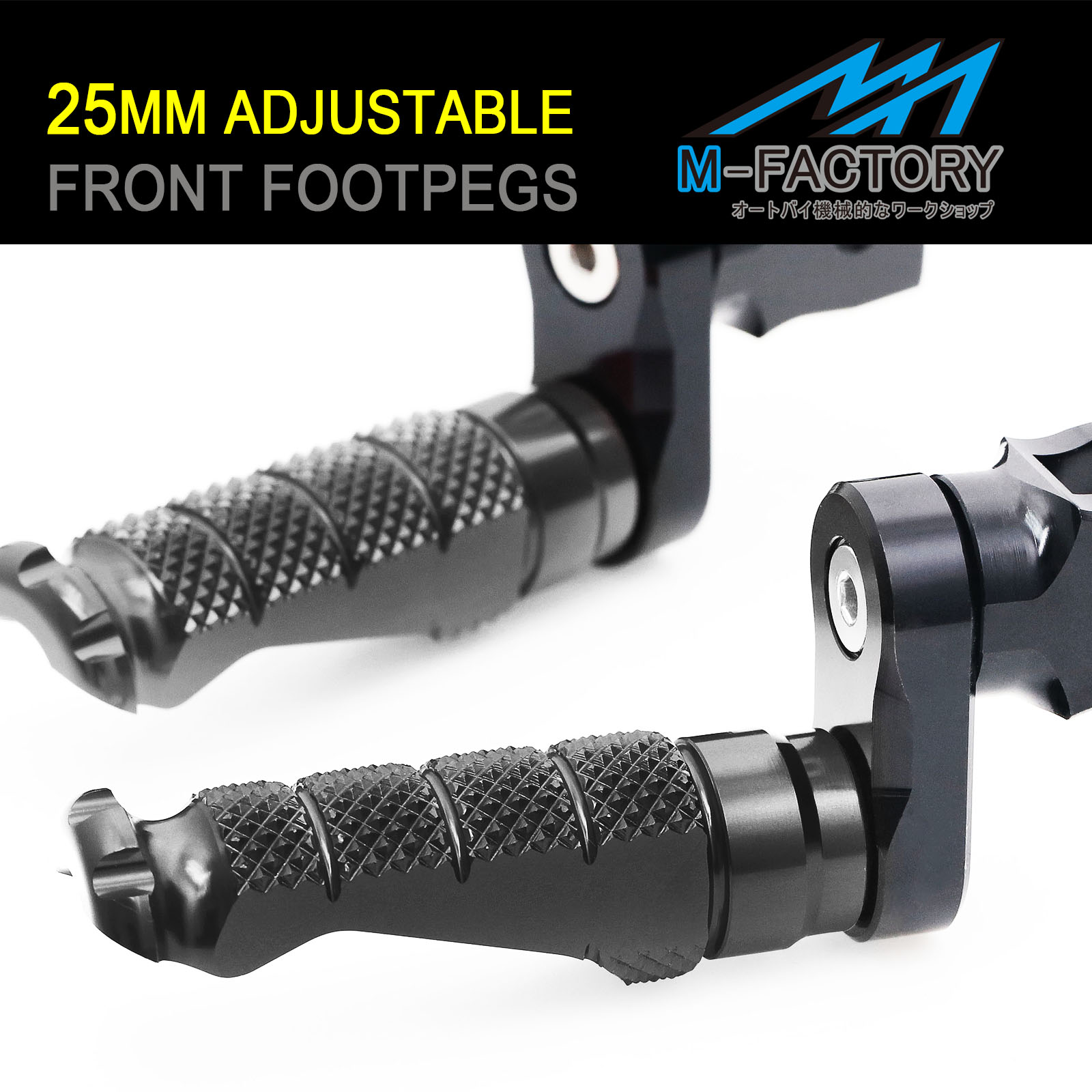 25mm Adjustable Rider Foot Pegs R-FIGHT For Ducati Carbon / Diavel 11-17 - Picture 11 of 16