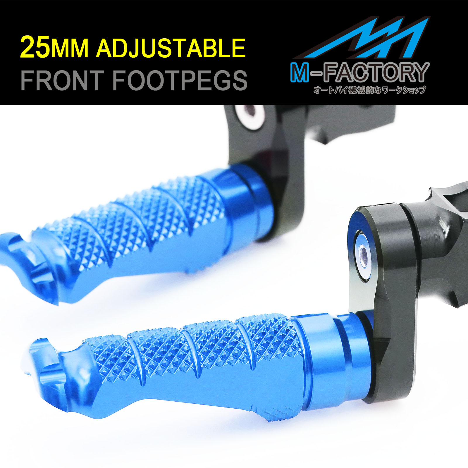 25mm Adjustable Rider Foot Pegs R-FIGHT For Ducati Carbon / Diavel 11-17 - Picture 12 of 16