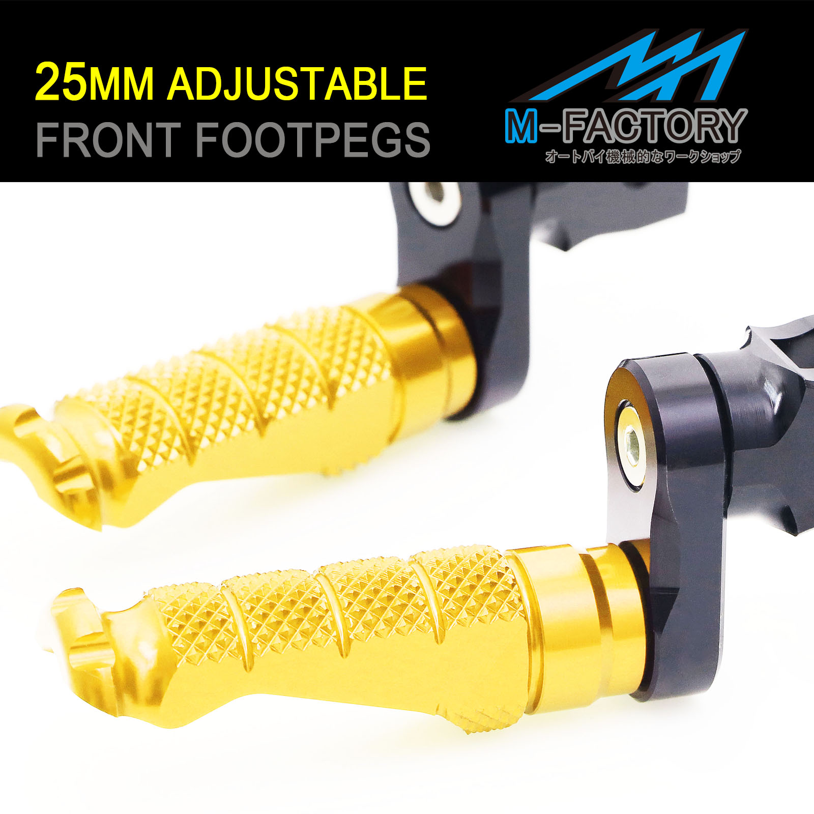 25mm Adjustable Rider Foot Pegs R-FIGHT For Ducati Carbon / Diavel 11-17 - Picture 13 of 16