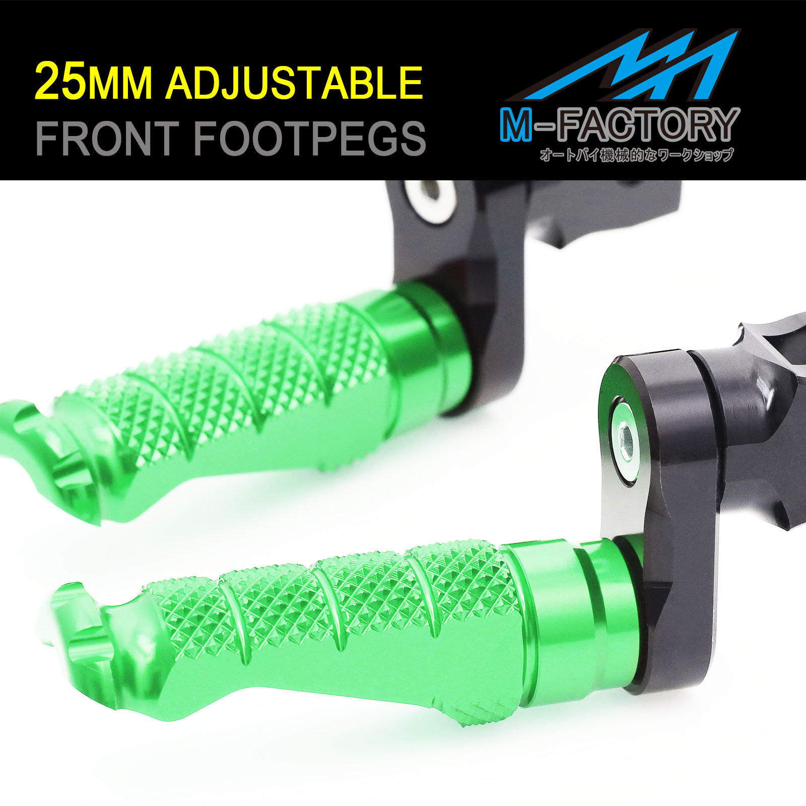 25mm Adjustable Rider Foot Pegs R-FIGHT For Ducati Carbon / Diavel 11-17 - Picture 14 of 16